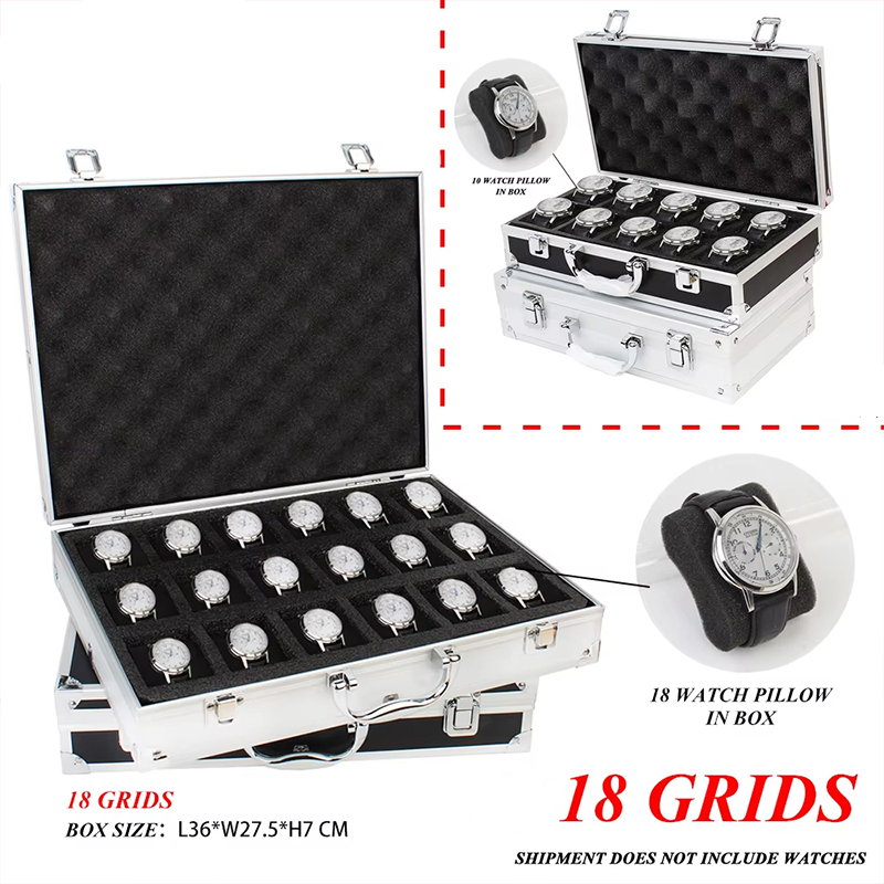 Luxury Watch Collection Box - Caixa de Relógio Portátil de Luxo
