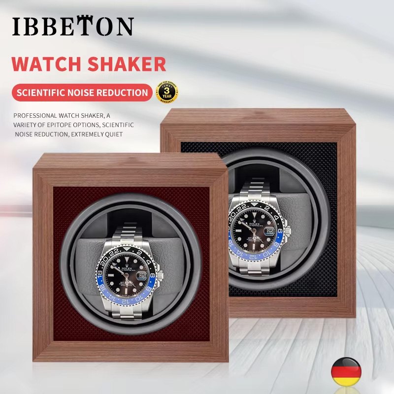 Luxury Watch Collection Box - IBBETON Marca de Luxo Enrolador de