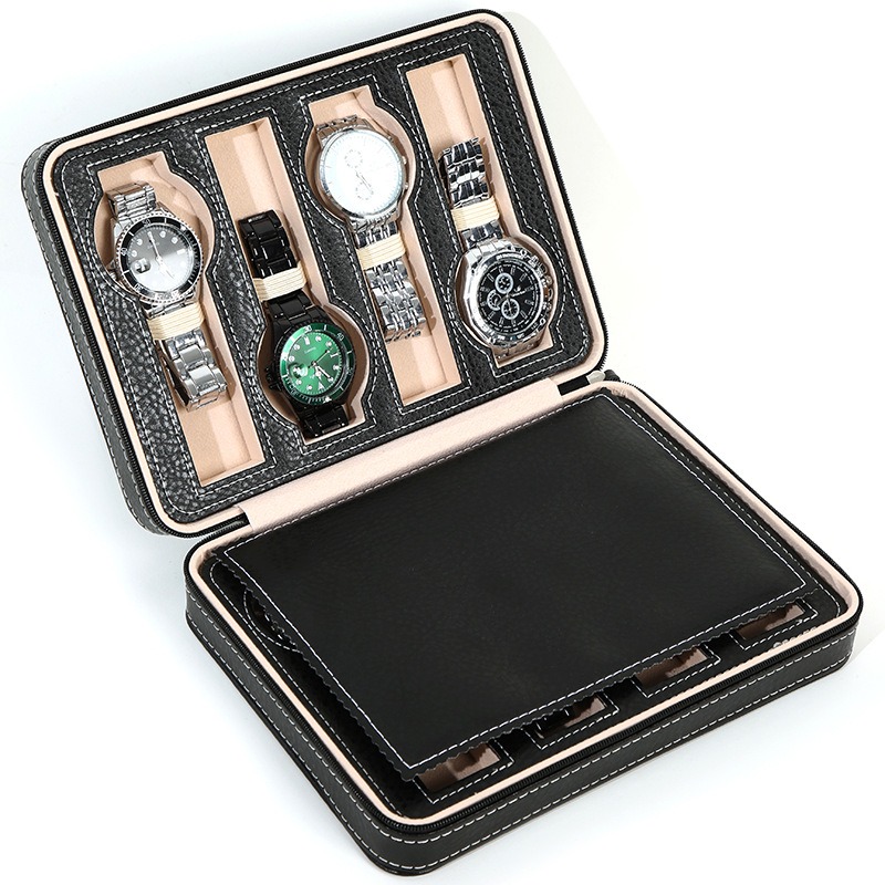 Luxury Watch Collection Box - Caixa organizadora de relógios múltiplos, caixas