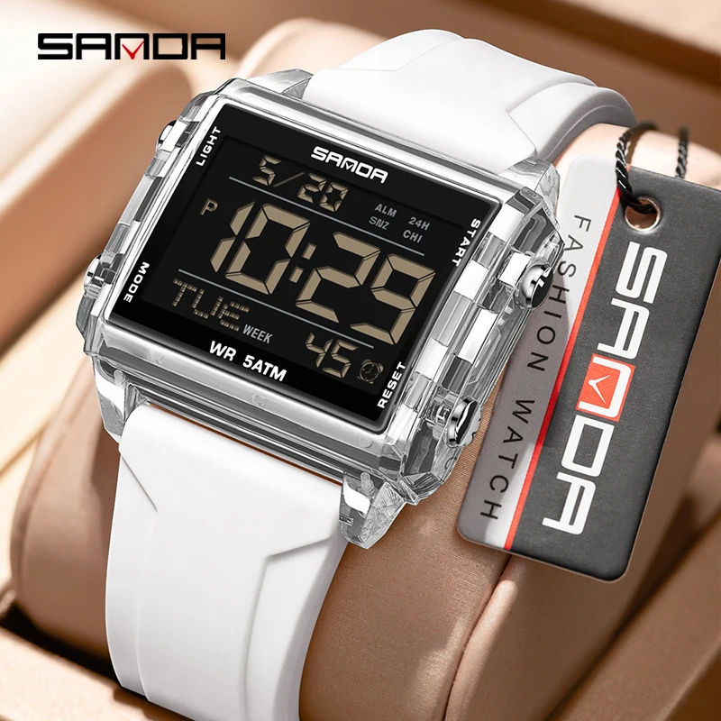 Luxury Watch Brands In World - Sanda marca moda estudante relógio à