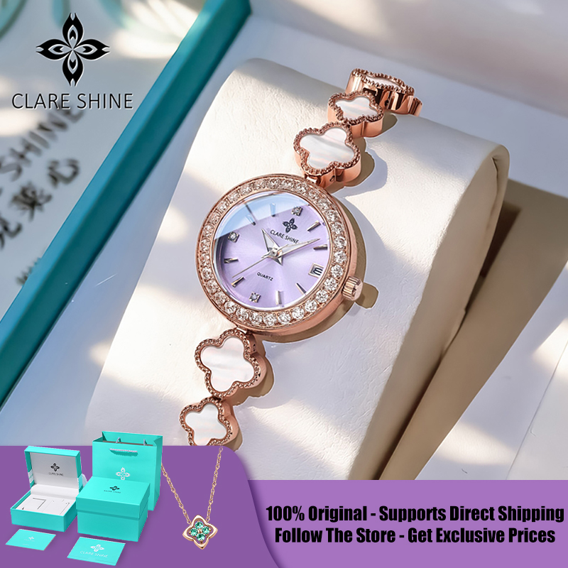 Luxury Watches - Relógio feminino CLARE SHINE 7701 Lucky