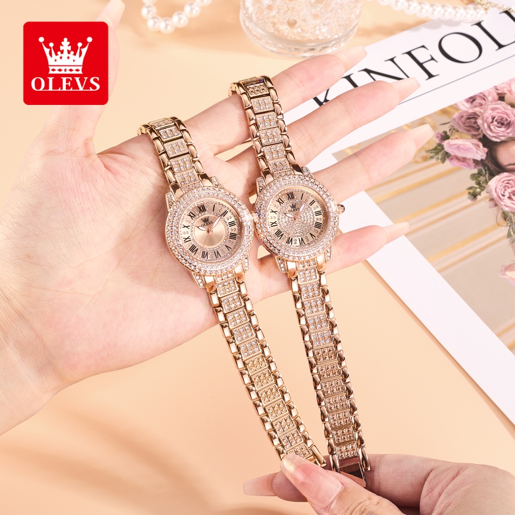 Olevs luxo moda senhoras relóg - Luxury Watches avaliação e preço