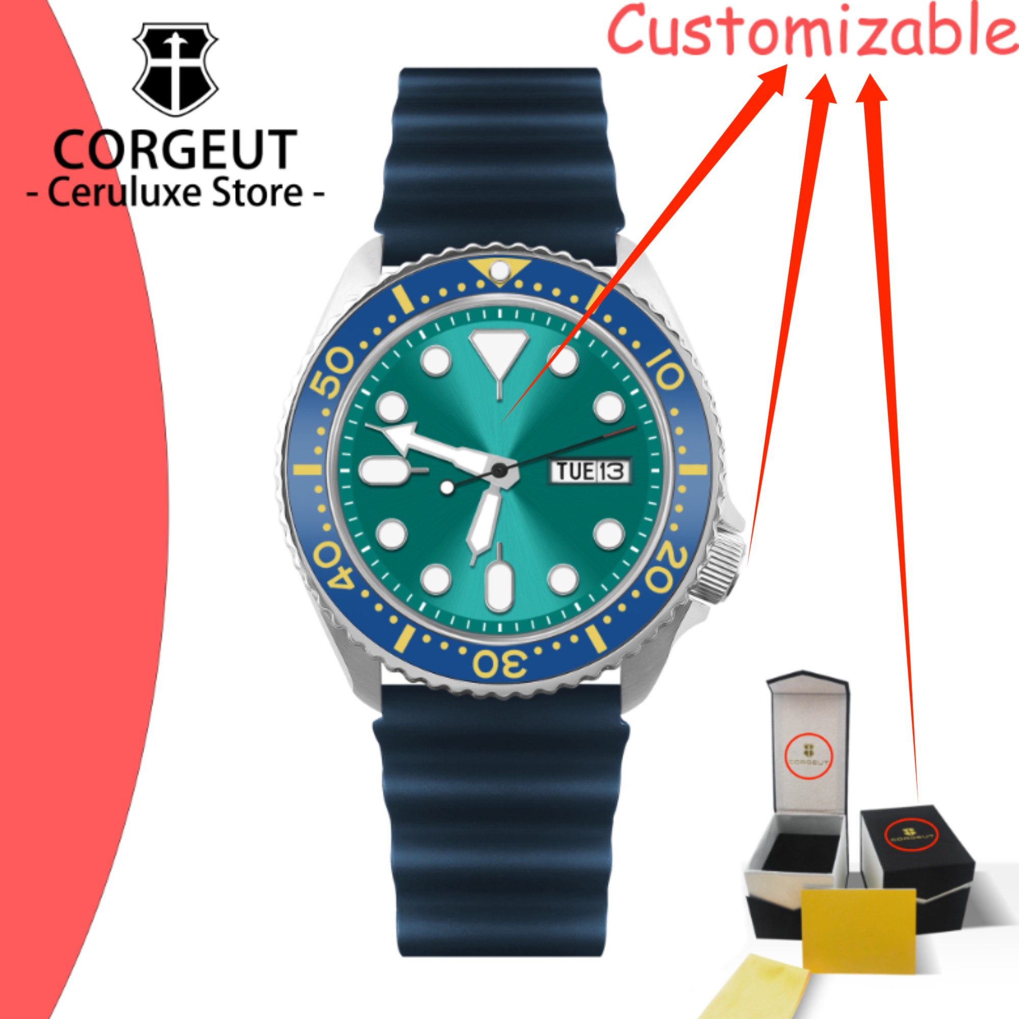 Relógio de Mergulho Vintage co - Luxury Watch Display avaliação e preço
