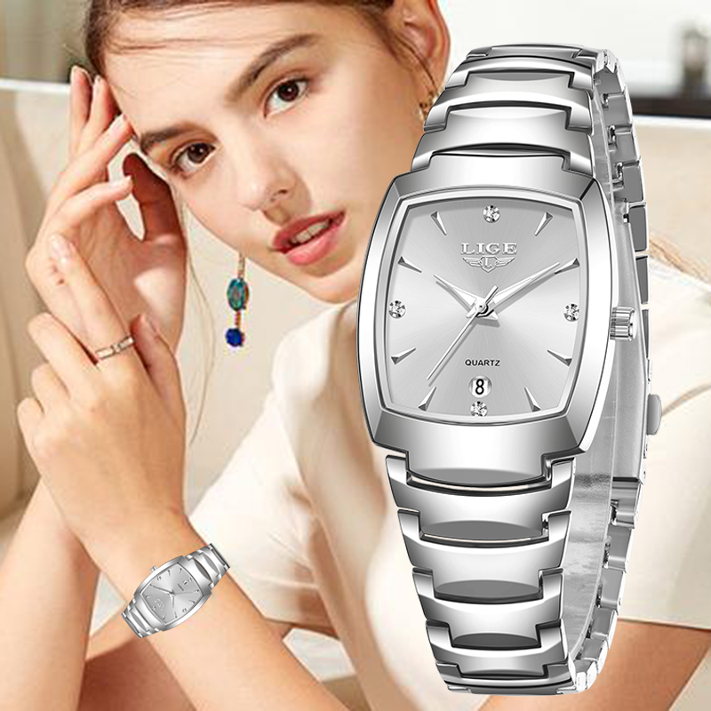 Relógio Feminino LIGE 2026 Nov - Luxury Watch And Bracelet avaliação e preço