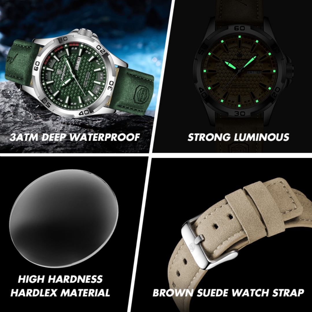 PAAZOMU Relógios masculinos de - Luxury Watch Collection Box avaliação e preço
