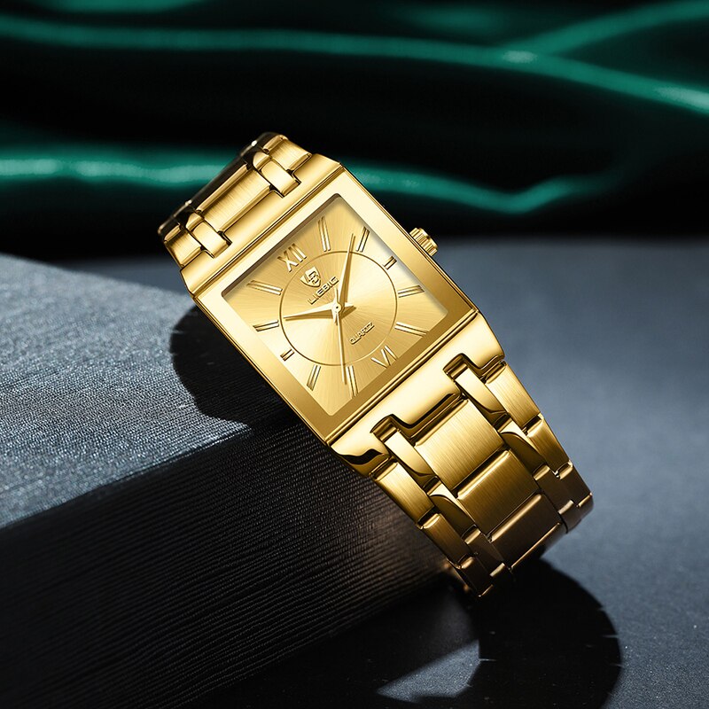 Liebig luxo dourado quartzo re - Luxury Watch Market avaliação e preço