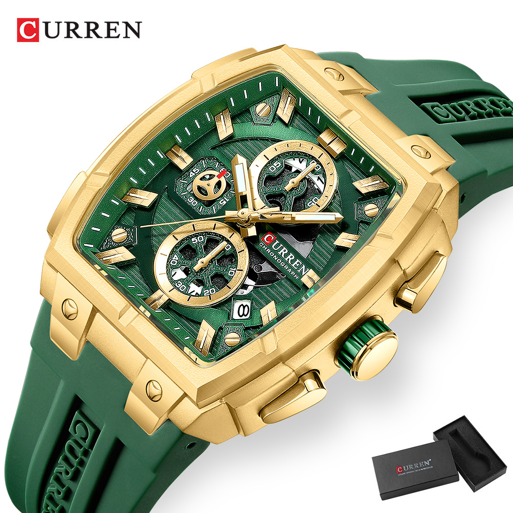 Relógio de Luxo Vintage CURREN - Luxury Watch And Bracelet avaliação e preço