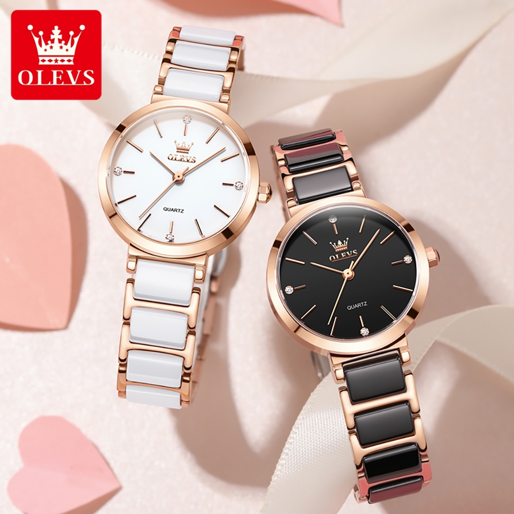 Olevs relógio feminino 5877 lu - Luxury Watch And Bracelet avaliação e preço