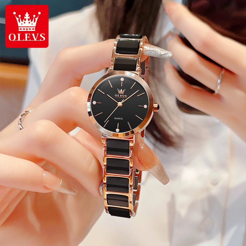 Olevs relógio feminino 5877 lu - Luxury Watch And Bracelet avaliação e preço