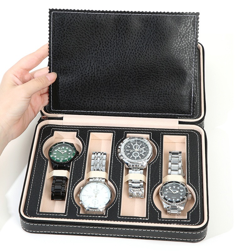 Caixa organizadora de relógios - Luxury Watch Collection Box avaliação e preço