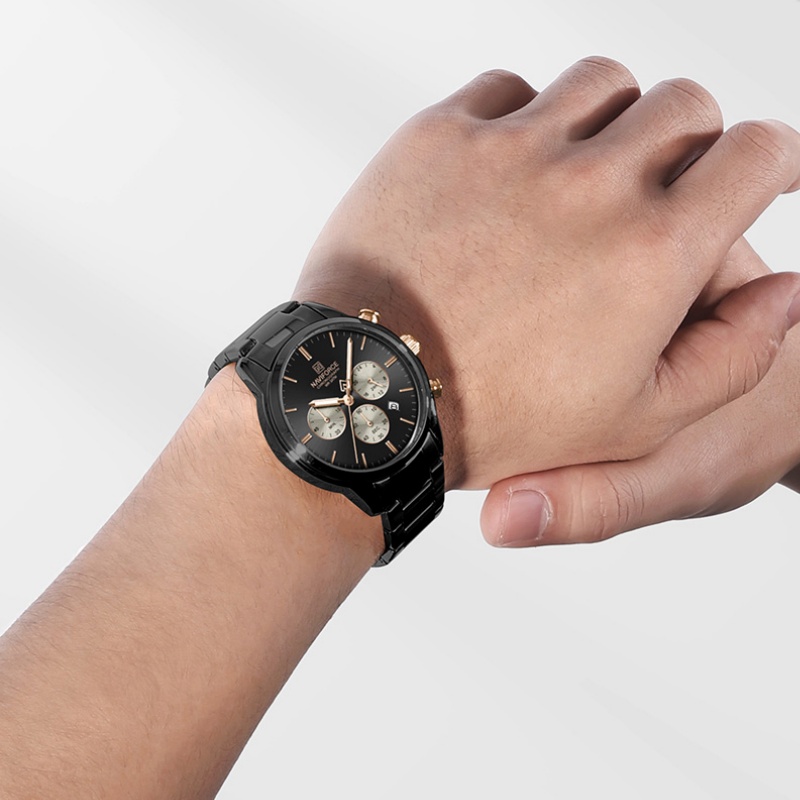 Relógio Cronógrafo de Quartzo  - Luxury Watch And Bracelet avaliação e preço