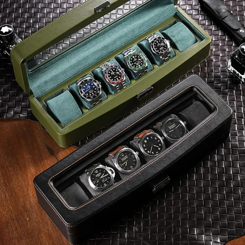 Caixa organizadora de relógio  - Luxury Watch Collection Box avaliação e preço