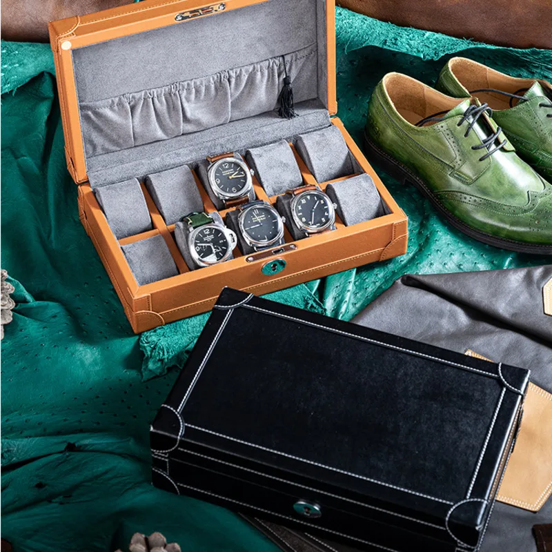 Caixa organizadora de relógio  - Luxury Watch Collection Box avaliação e preço