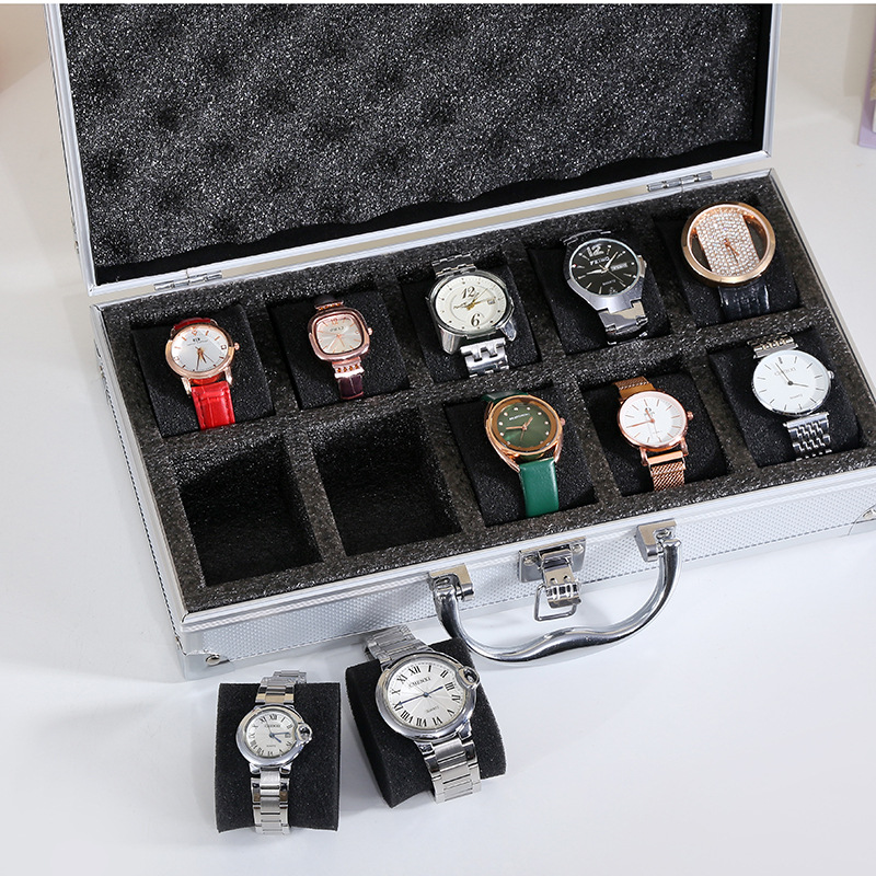 Caixa de relógio luxuosa de qu - Luxury Watch Collection Box avaliação e preço