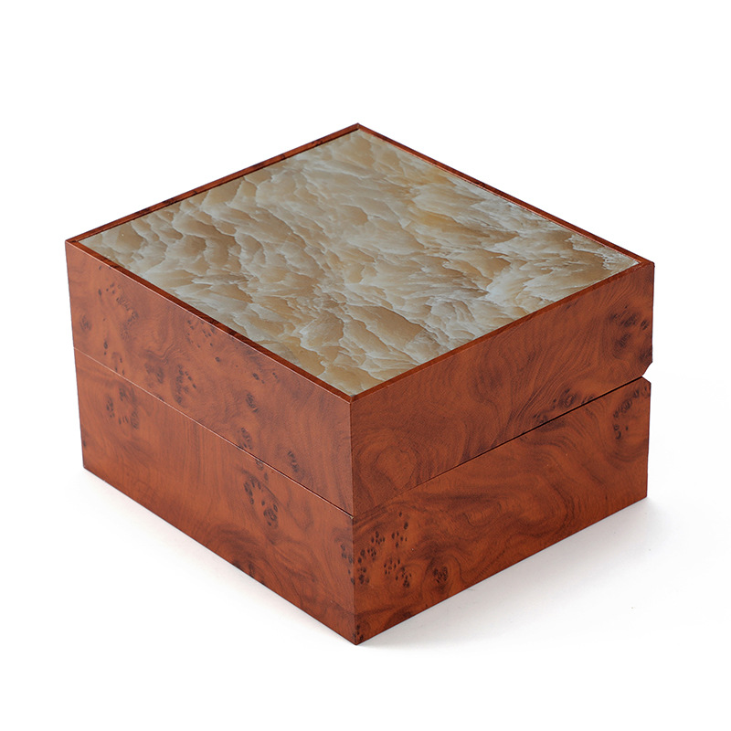 Caixa de relógio de grão de ma - Luxury Watch Collection Box avaliação e preço