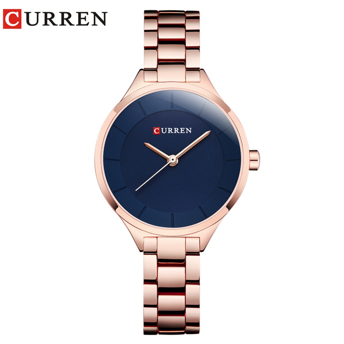 Relógio de Pulso Feminino CURR - Luxury Watch And Bracelet avaliação e preço