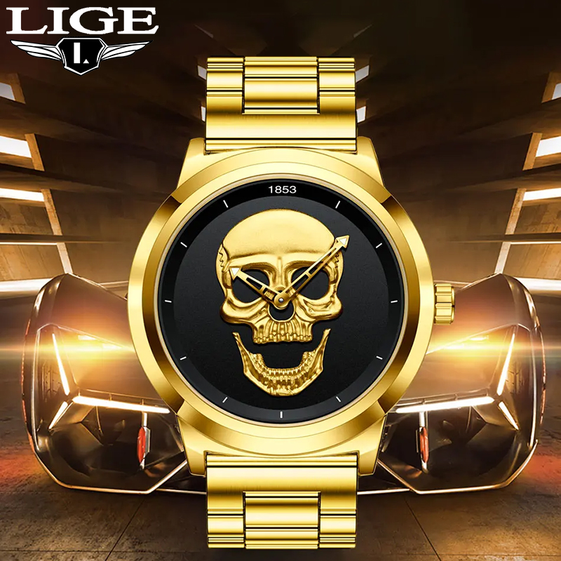 LIGE Top Marca de Luxo Relógio - Luxury Watch Collection Box avaliação e preço